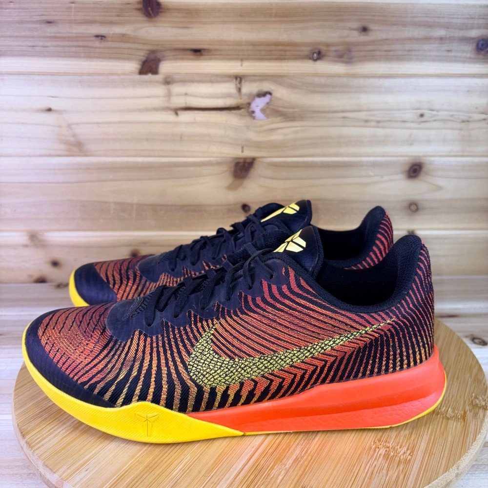 Nike Sneakers Mens 7.5 Kobe Mentality 2 Thunder Low Top Basketball Shoes - Picture 4 of 11